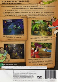Disney's Peter Pan: The Legend of Neverland - Box - Back (Spain) - 483x680