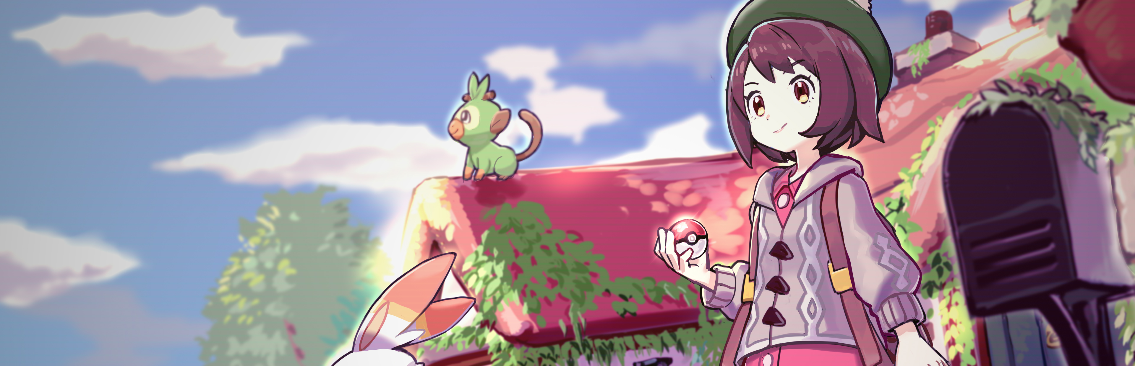 Illustration of Pokémon Sword and Shield GBA
