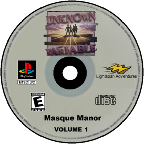 Unknown Variable 1: Masque Manor - Disc (North America) - 600x600