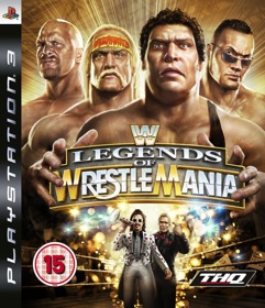 WWE Legends of Wrestlemania - Box - Front (United Kingdom) - 928x1080