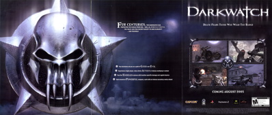 Darkwatch - Advertisement Flyer - Front (United States) - 5128x2178