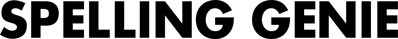 Spelling Genie - Clear Logo (North America) - 2400x235