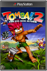 Tomba! 2: The Evil Swine Return - Fanart - Box - Front (World) - 600x900