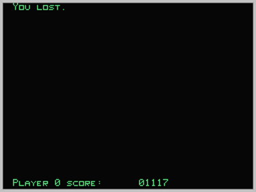 Search for the Stolen Crown Jewels 2 - Screenshot - Game Over (World) - 256x192