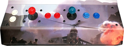 Rambo III - Arcade - Control Panel (United States) - 1369x506