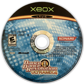 Dance Dance Revolution: Ultramix 4 - Disc (North America) - 800x800
