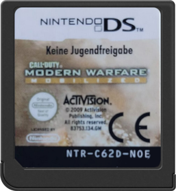 Call of Duty: Modern Warfare: Mobilized - Cart - Front (Germany) - 517x564