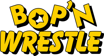 Bop'N Wrestle - Clear Logo (North America) - 2400x1301