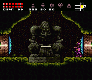 Super Metroid: Ancient Chozo - Screenshot - Gameplay (World) - 256x224
