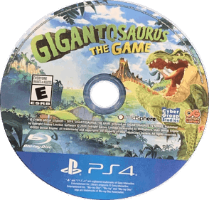 Gigantosaurus The Game - Disc (North America) - 969x926