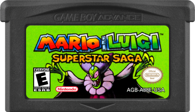 Mario & Luigi: Superstar Saga - Cart - Front (North America) - 1000x574