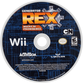 Generator Rex: Agent of Providence - Disc (North America) - 1280x1280