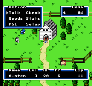 Mother - Screenshot - Gameplay (North America) - 256x240