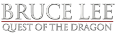 Bruce Lee: Quest of the Dragon - Clear Logo (North America) - 1500x460