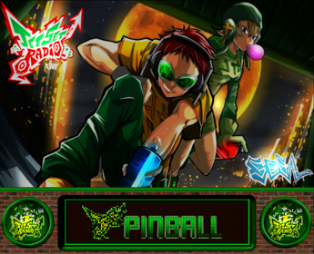 Jet Set Radio - Arcade - Marquee (World) - 763x620