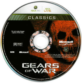Gears of War - Disc (Europe) - 2848x2885