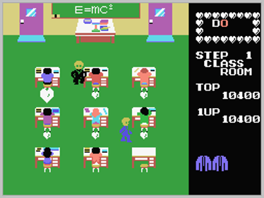 Mikie - Screenshot - Gameplay (World) - 256x192
