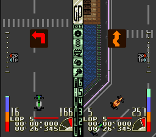 Battle Grand Prix - Screenshot - Gameplay (World) - 256x224