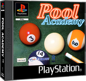 Pool Academy - Box - 3D (Europe) - 1409x1330