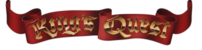 King's Quest: The Quest for the Crown - Clear Logo (World) - 3840x960