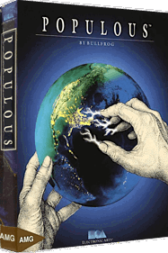 Populous - Box - 3D (North America) - 824x1238