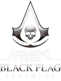 Assassin's Creed Black Flag Resynced - Clear Logo (North America) - 1426x1887