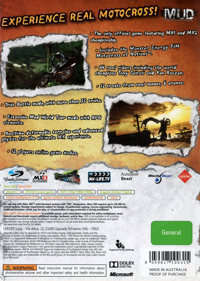 MUD: FIM Motocross World Championship - Box - Back (Australia) - 800x1123