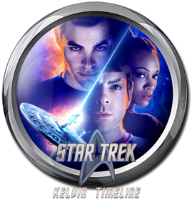Star Trek Pinball: Kelvin Timeline - Fanart - Cart - Front (World) - 893x931
