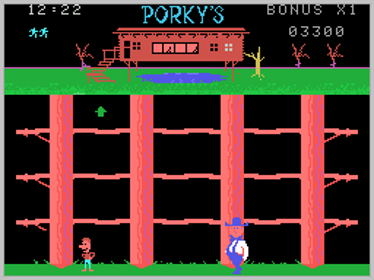 Porky's - Screenshot - Gameplay (World) - 256x192