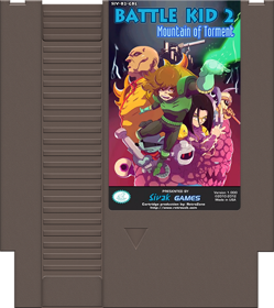 Battle Kid 2: Mountain of Torment - Cart - Front (United States) - 444x500