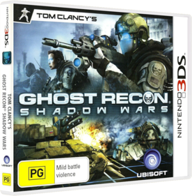 Tom Clancy's Ghost Recon: Shadow Wars - Box - 3D (Australia) - 841x856
