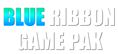 Blue Ribbon Game Pak - Clear Logo (World) - 2137x977