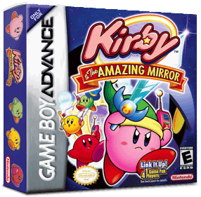 Kirby & The Amazing Mirror - Box - 3D (North America) - 1016x998