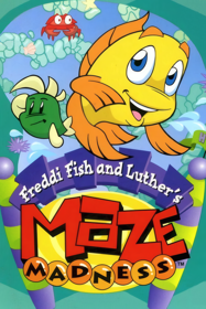 Freddi Fish and Luther's Maze Madness - Fanart - Box - Front (World) - 1200x1800