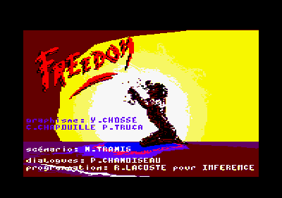 Freedom - Screenshot - Game Title (Europe) - 384x270