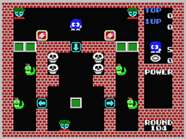 Eggerland Mystery - Screenshot - Gameplay (World) - 256x192