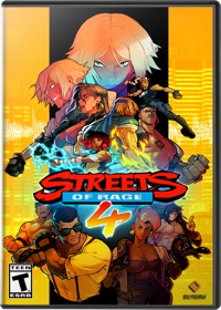 Streets of Rage 4 - Box - Front (World) - 900x1261