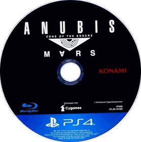 Zone of the Enders: The 2nd Runner M∀RS - Disc (Japan) - 555x559