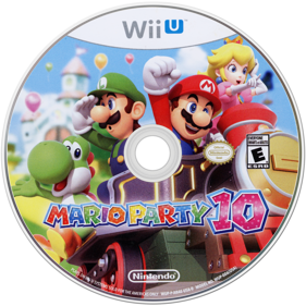 Mario Party 10 - Disc (North America) - 1280x1280