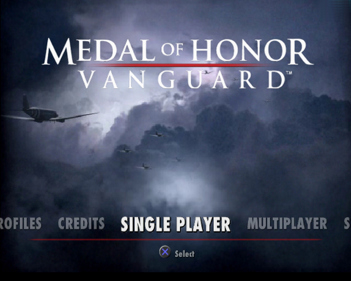 Medal of Honor: Vanguard - Screenshot - Game Select (World) - 640x512