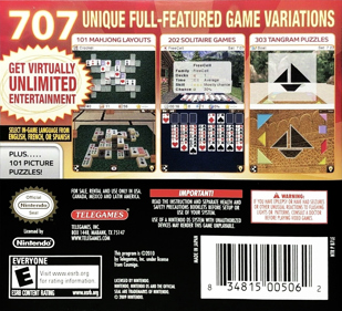 Solitaire Overload Plus - Box - Back (North America) - 1163x1057