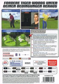 Tiger Woods PGA Tour 2005 - Box - Back (Germany) - 568x800
