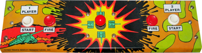 NATO Defense - Arcade - Control Panel (United States) - 2086x549