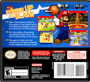 Mario Hoops 3 on 3 - Box - Back - Reconstructed (North America) - 774x708