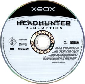 Headhunter: Redemption - Disc (Europe) - 752x747