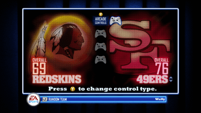Madden NFL Arcade - Screenshot - Game Select (World) - 1280x720