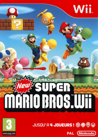 New Super Mario Bros. Wii - Box - Front (France) - 1000x1400
