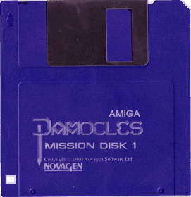 Damocles: Mission Disk 1 - Disc (Europe) - 1066x1103