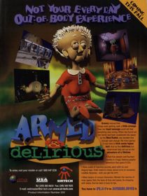 Armed & Delirious - Advertisement Flyer - Front (North America) - 600x800