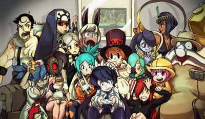 Illustration of Skullgirls 2nd Encore